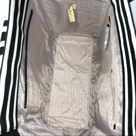 Kate spade Savannah olive drive stripe tote black - Picture 8 of 8